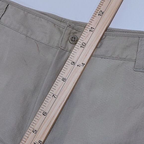 Columbia Women's Medium PFG Roll Up Pants Reg. Beige Omni Shade Hiking - Picture 11 of 12